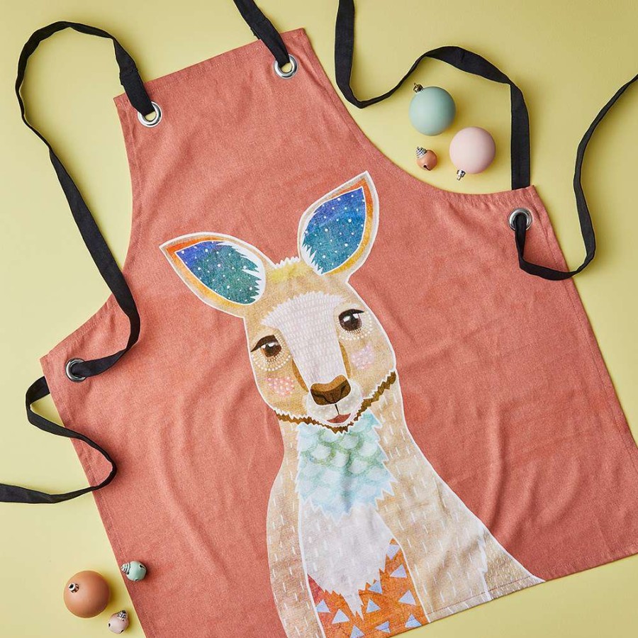 Aprons * | Alex Liddy Frankie B Iii Apron Kangaroo