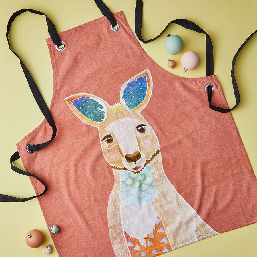 Aprons * | Alex Liddy Frankie B Iii Apron Kangaroo