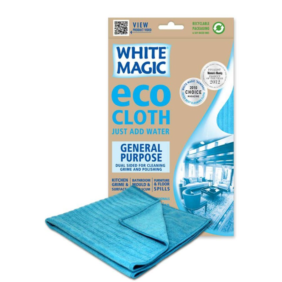 Cleaning Tools * | White Magic Eco Cloth General Purpose