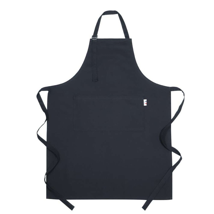 Aprons * | Baccarat Le Connoisseur Kitchen Apron Black