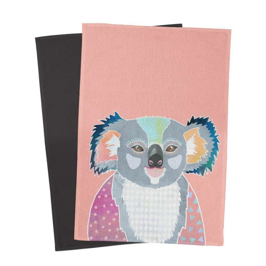 Tea Towels * | Alex Liddy Frankie B Iii Teatowel Set Koala