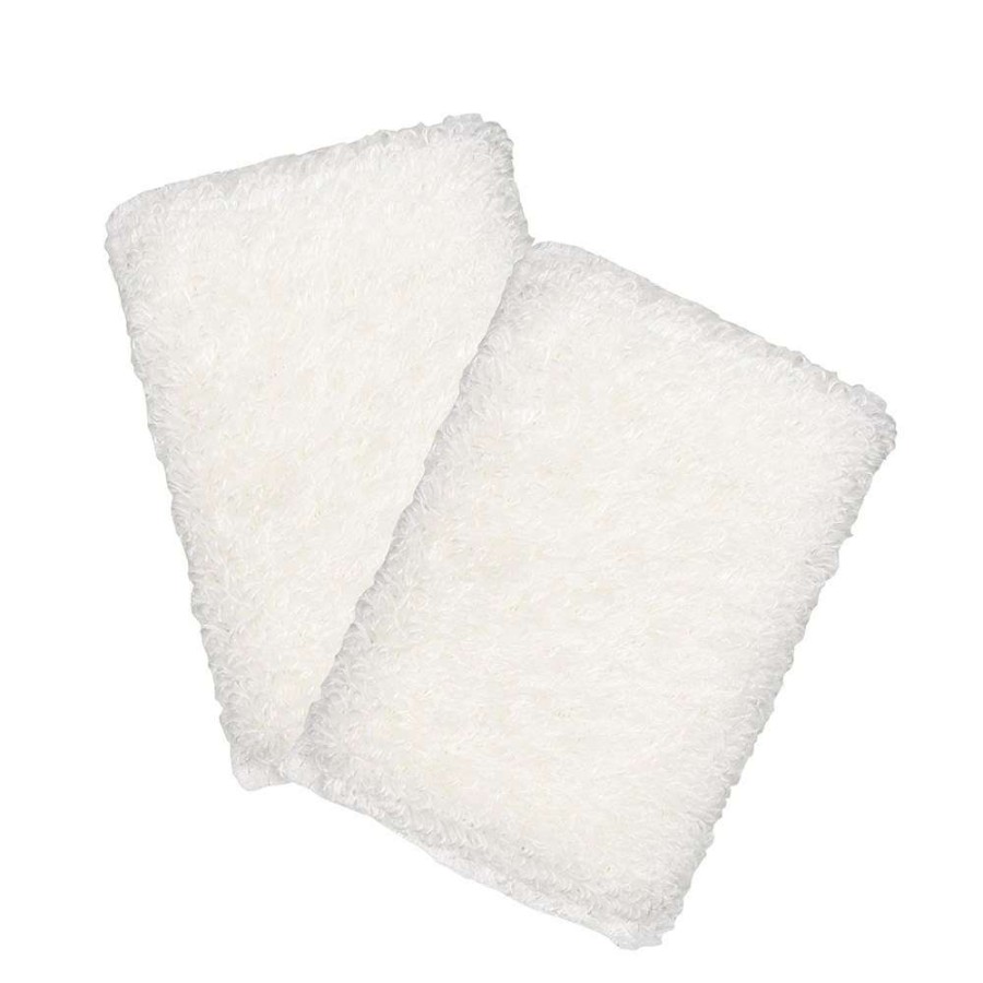 Cleaning Tools * | White Magic Eco Basics Bamboo Washing Up Pad Pack Of 2 White