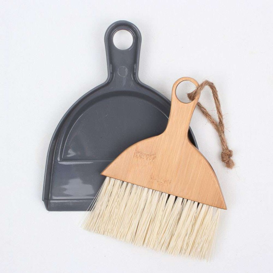 Cleaning Tools * | White Magic Eco Basics Mini Dustpan & Brush Set