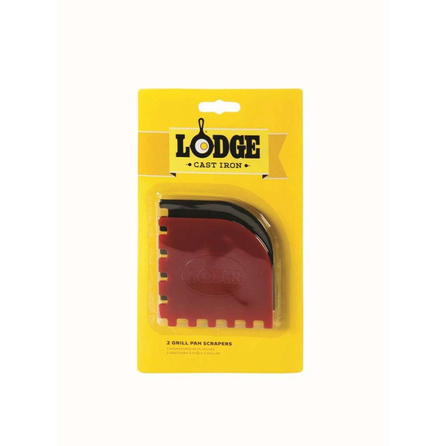 Cleaning Tools * | Lodge Set Of 2 Grill Pan Scrapers