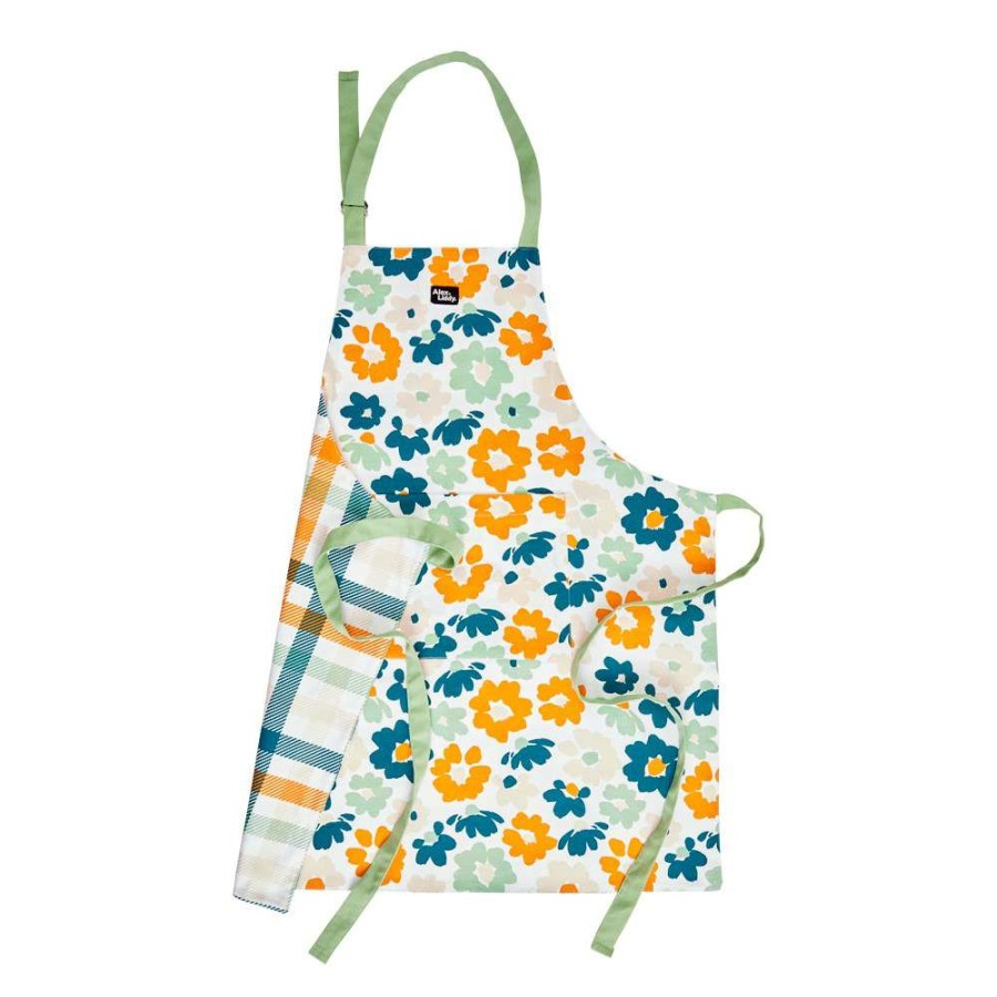 Aprons * | Alex Liddy Harley Ii Apron Reversible Multi