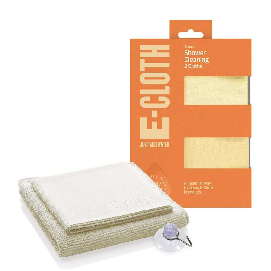 Cleaning Tools * | E-Cloth Shower Cloth Twin Pack