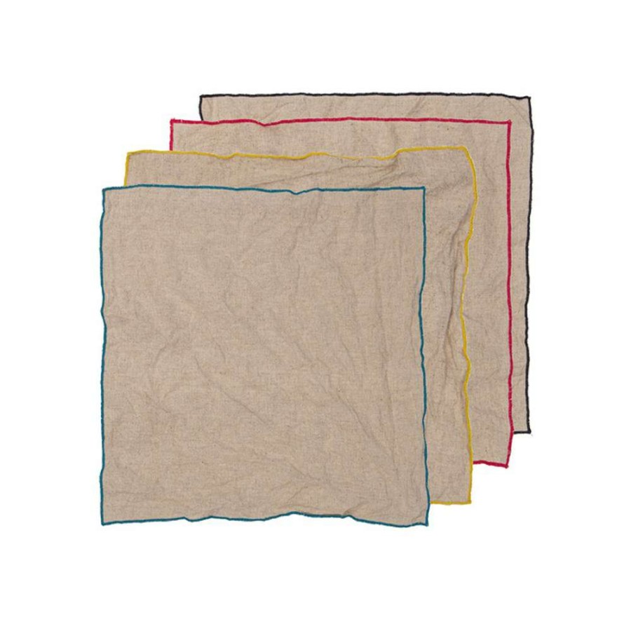 Tea Towels * | Ladelle Cape Set Of 4 Napkins