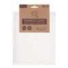 Cleaning Tools * | White Magic Eco Basics Bamboo Dish Cloth Pack Of 3 White