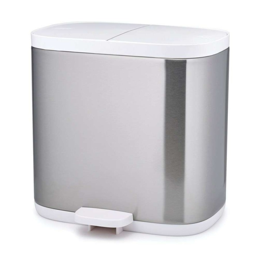 Bins * | Joseph Joseph Split Steel Recycler Waste Bin