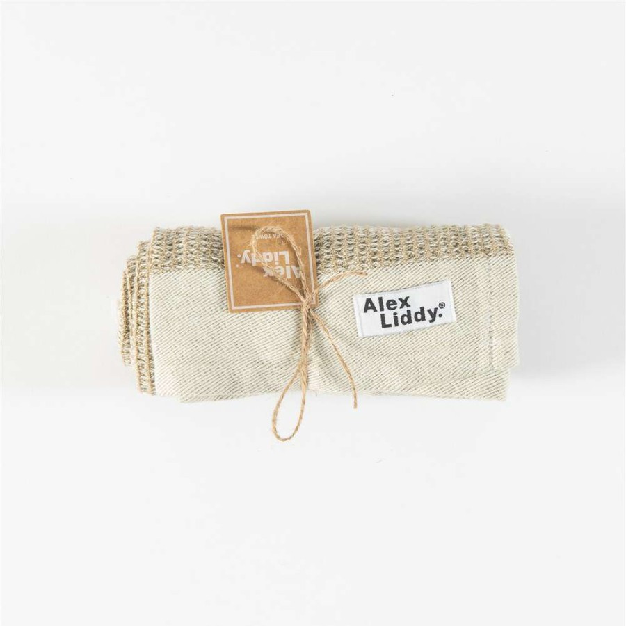 Tea Towels * | Alex Liddy Woven Tea Towel Natural