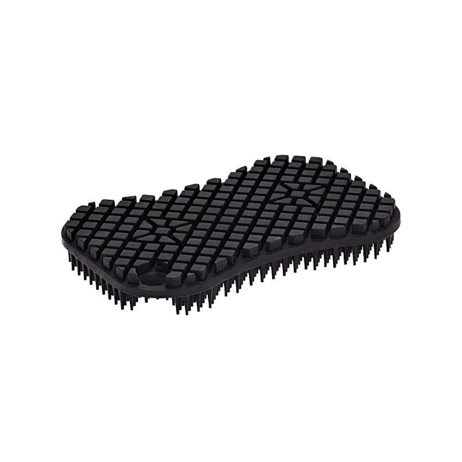 Cleaning Tools * | Scruba-Dub Tuff Eco Friendly Silicone Dish Scrub Black