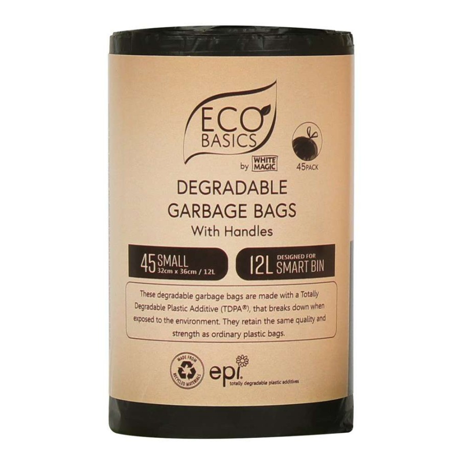 Bins * | White Magic Eco Basics Garbage Bags Small