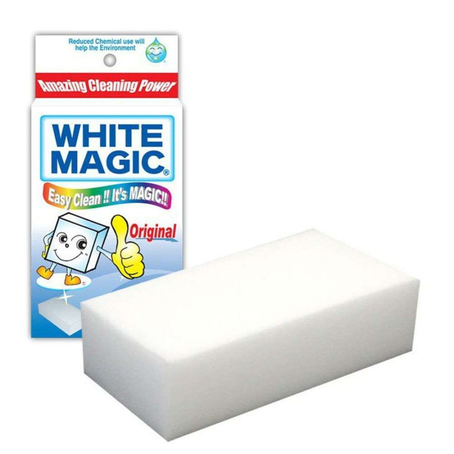 Cleaning Tools * | White Magic Standard Eraser Sponge