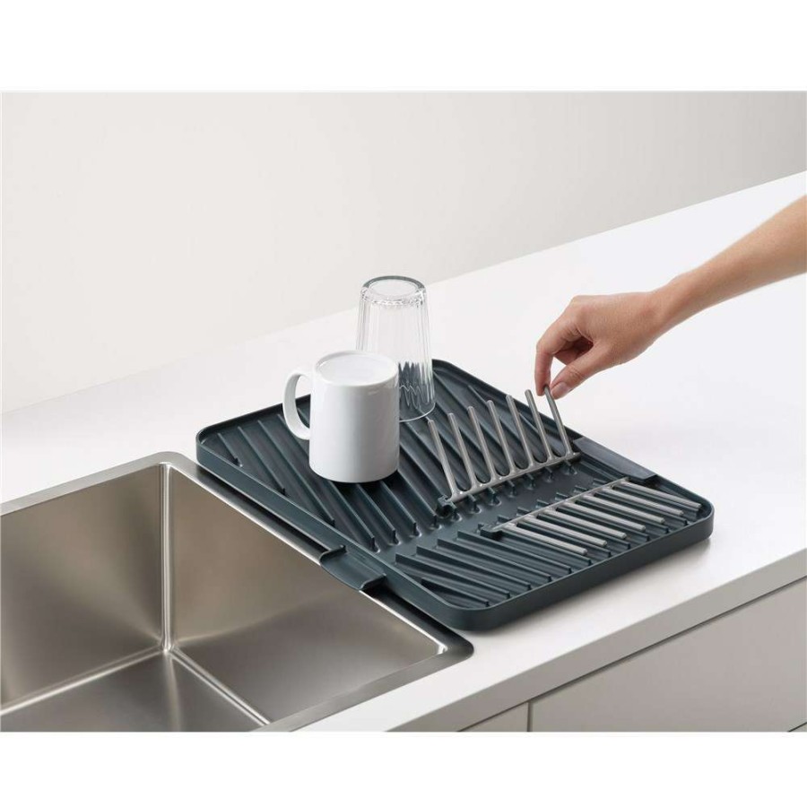 Cleaning Tools * | Joseph Joseph Flip-Up Draining Board Grey