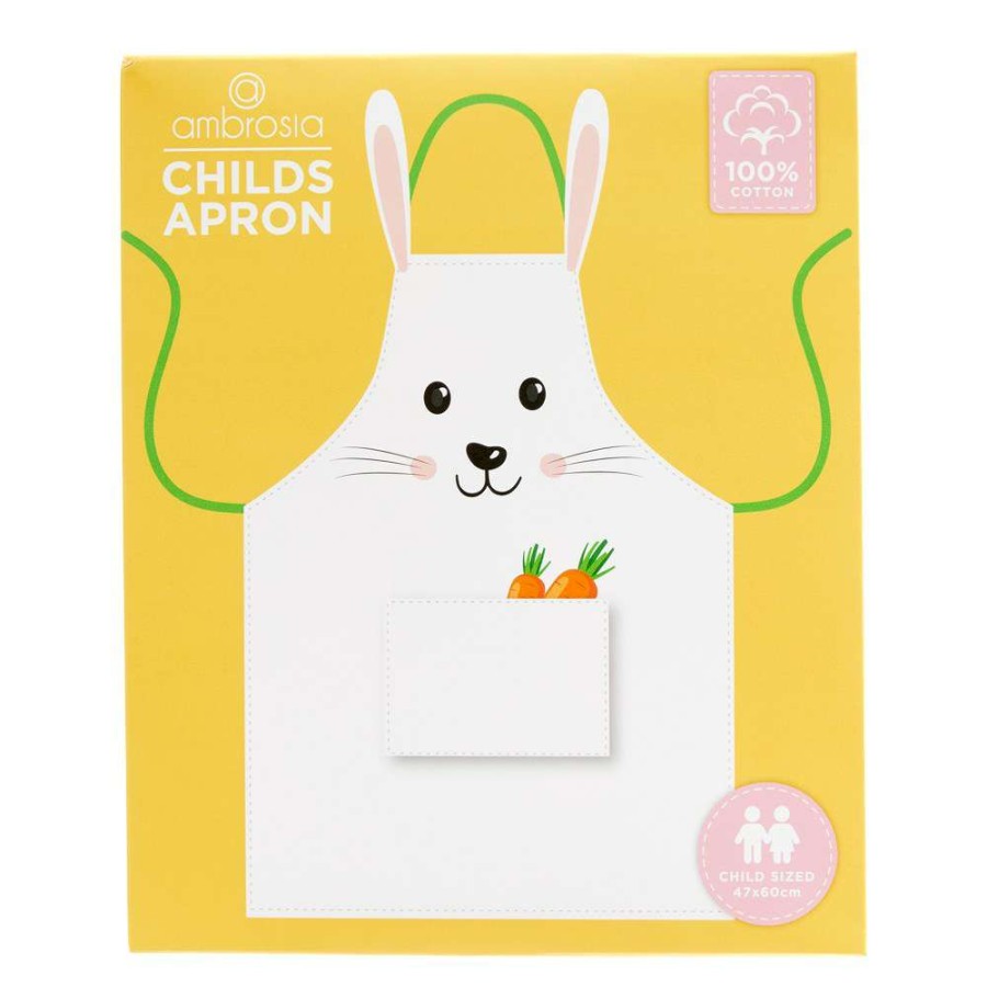 Aprons * | Ambrosia Kids Bunny Apron