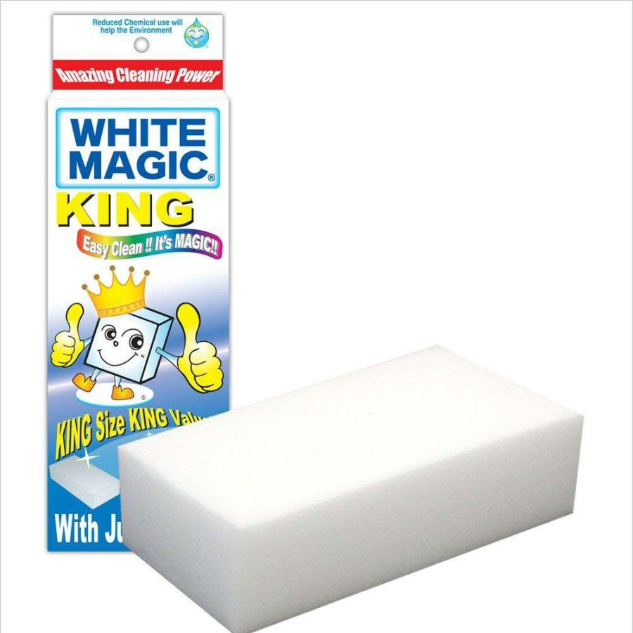 Cleaning Tools * | White Magic King Eraser Sponge