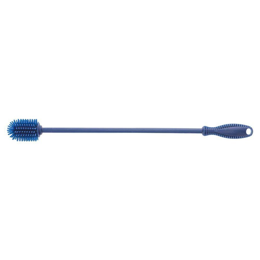 Cleaning Tools * | Scullery Kolori Silicone Bottle Brush 38Cm Navy