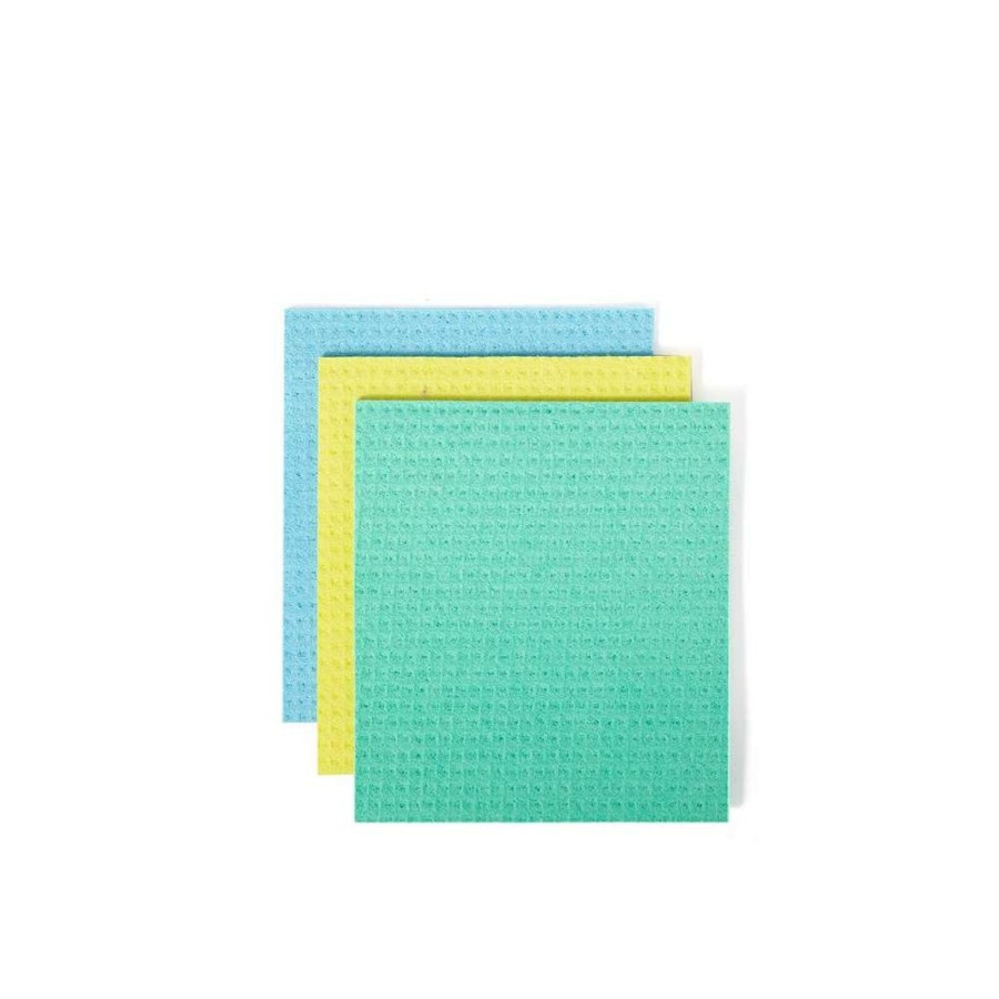 Cleaning Tools * | Full Circle Cellulose Sponge Cloths Set Of 3