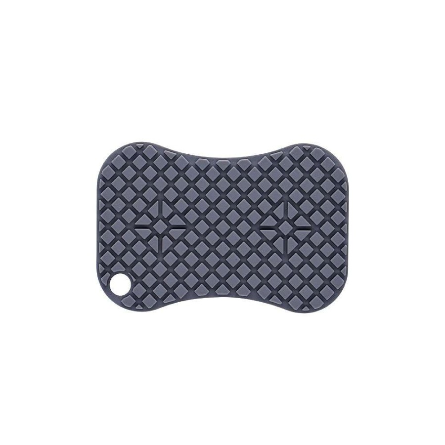 Cleaning Tools * | Scruba-Dub Tuff Eco Friendly Silicone Dish Scrub Grey